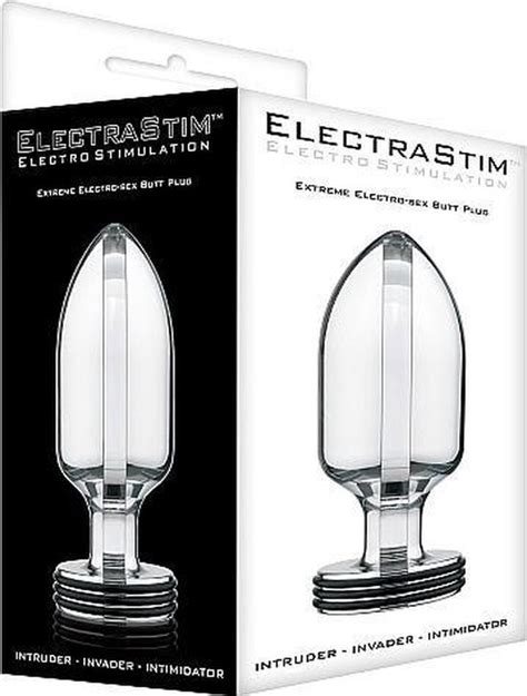 extreme butt plugs|ElectraStim Intimidator Extreme Electro Butt Plug